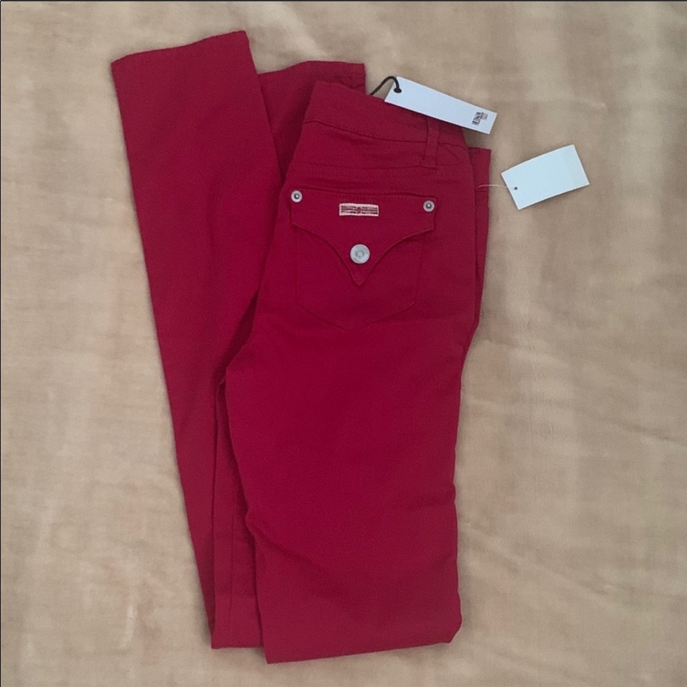 New Hudson magenta pants